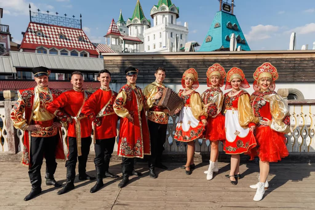 Вариант костюмов «Русский стиль»